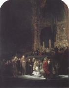 REMBRANDT Harmenszoon van Rijn Christ and the Woman Taken in Adultery USA oil painting artist